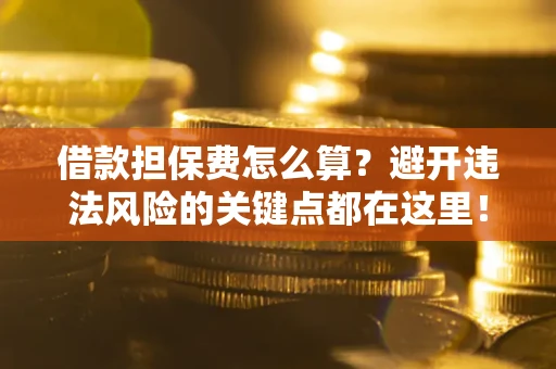 武汉借款担保费怎么算？避开违法风险的关键点都在这里！