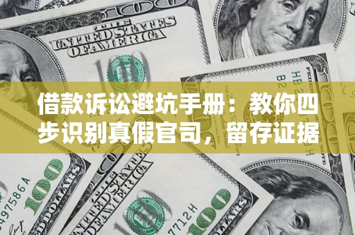 武汉借款诉讼避坑手册：教你四步识别真假官司，留存证据不踩雷