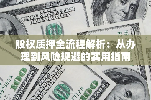 武汉股权质押全流程解析：从办理到风险规避的实用指南
