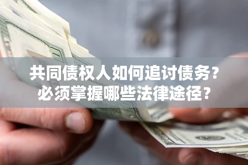武汉共同债权人如何追讨债务？必须掌握哪些法律途径？