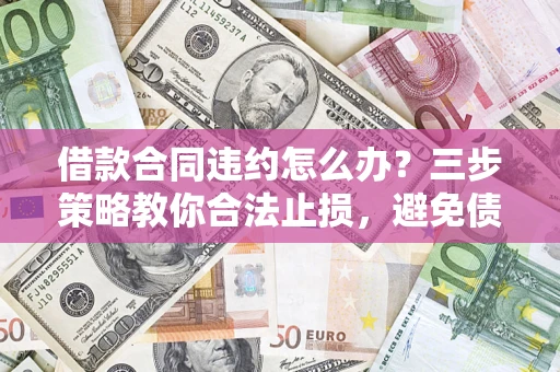 武汉借款合同违约怎么办？三步策略教你合法止损，避免债务危机升级