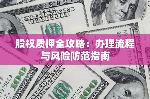 武汉股权质押全攻略：办理流程与风险防范指南